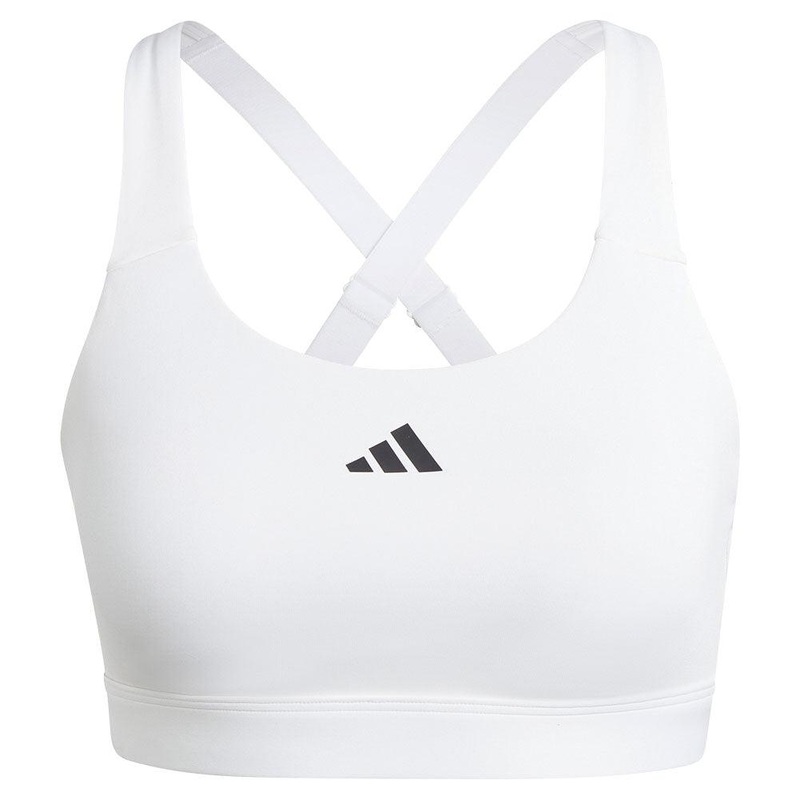 Women`s TLRD Move High Support C-D Cup Training Bra White