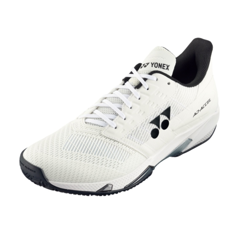 Yonex Power Cushion AD-ACCEL 2024 SHTAAMA Tennis Shoes White/Black Mens WHITE/BLACK UK 7