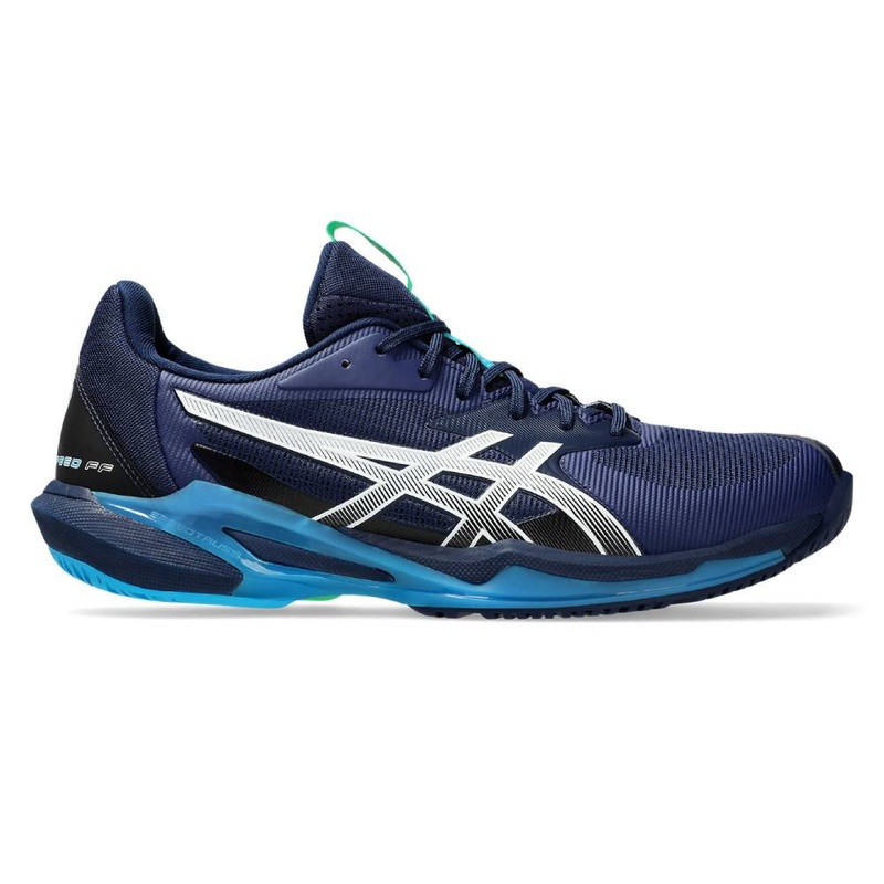 Asics Solution Speed FF 3 Men’s Tennis Shoe (Blue Expanse/White)