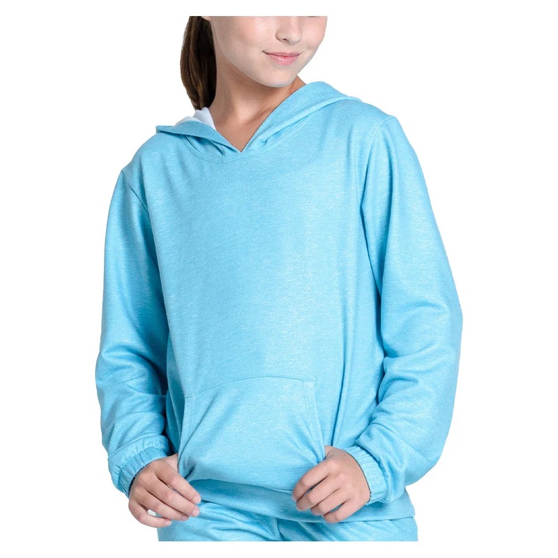 Girls` Heather Tennis Hoodie