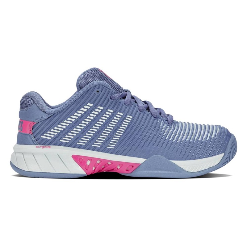 K-Swiss Hypercourt Express 2 Women’s Tennis Shoe (Blue/White)