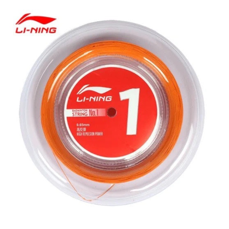 LI-NING NO.1 Badminton String Reel Orange