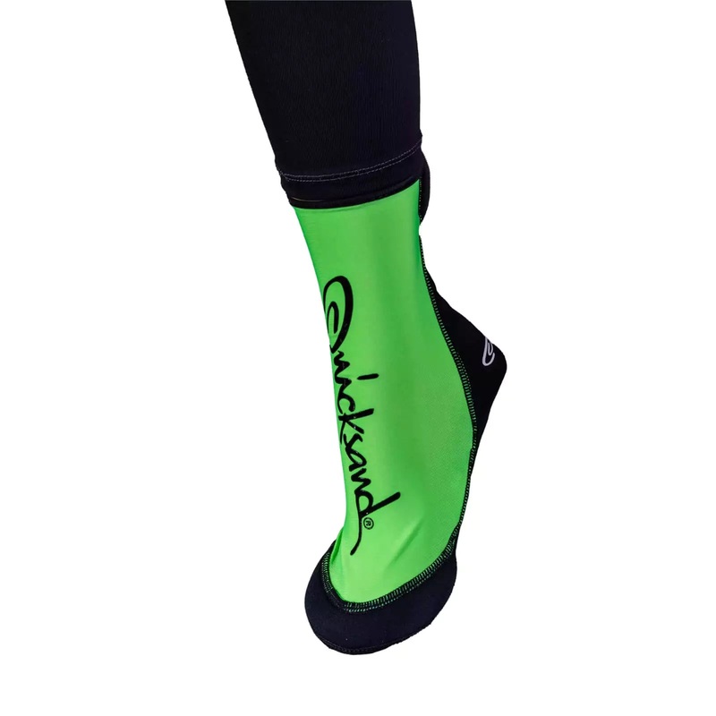 Quicksand Green Beach Socks