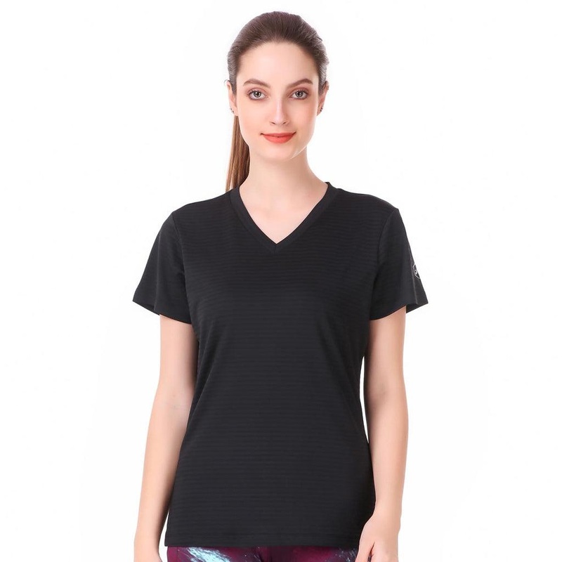 ReDesign Performance V-Neck T-shirt | Women | KIBI Sports M Black