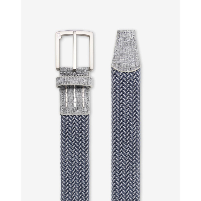 TravisMathew Cheers 2.0 Belt Dark Blue/Dark Grey Small
