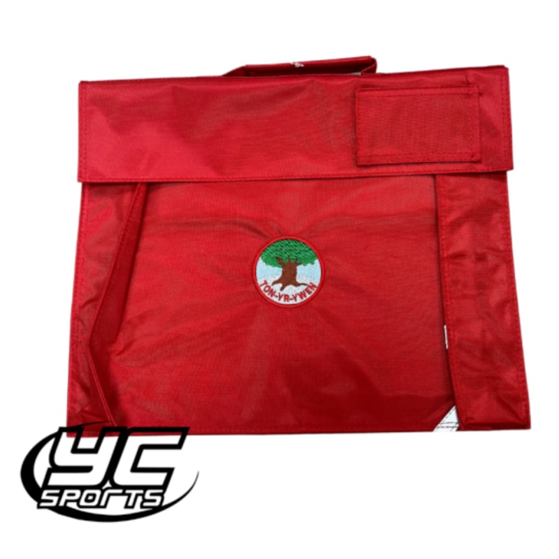 Ton Yr Ywen Bookbag O/S RED