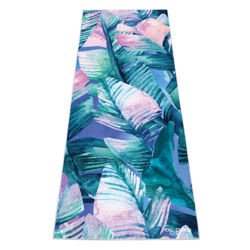 Yoga Design Lab Power Grip Mat Towel Tropika