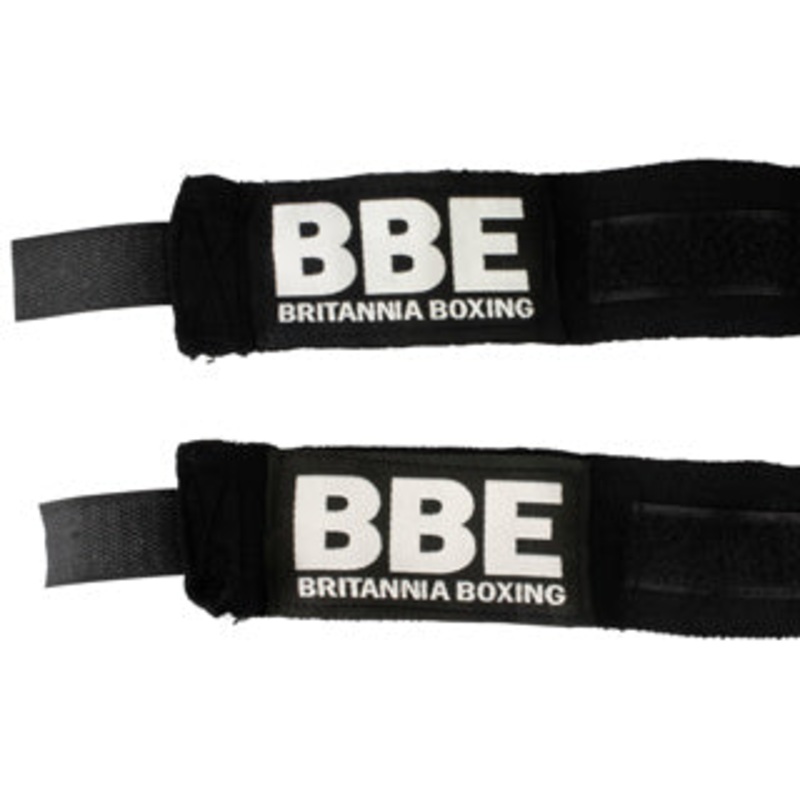 Fitness Mad BBE CLUB (BBEM452) Handwraps 3.5m BLACK One Size