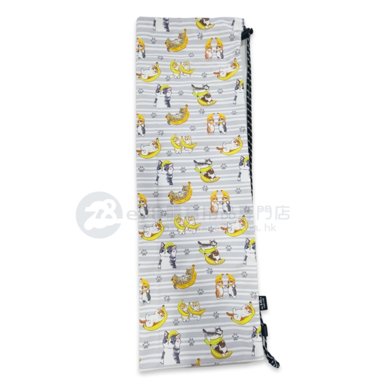 Handmade Water Resistant Racket Case (Banana cat 245) Banana cat 245