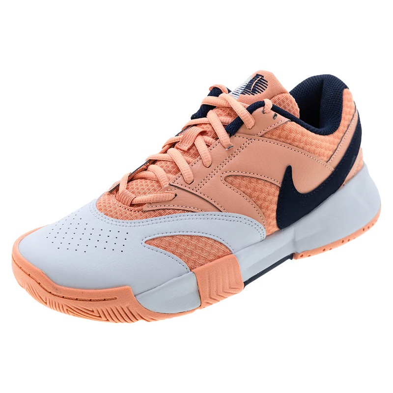 Men`s Court Lite 4 Tennis Shoes Apricot Agate and Obsidian