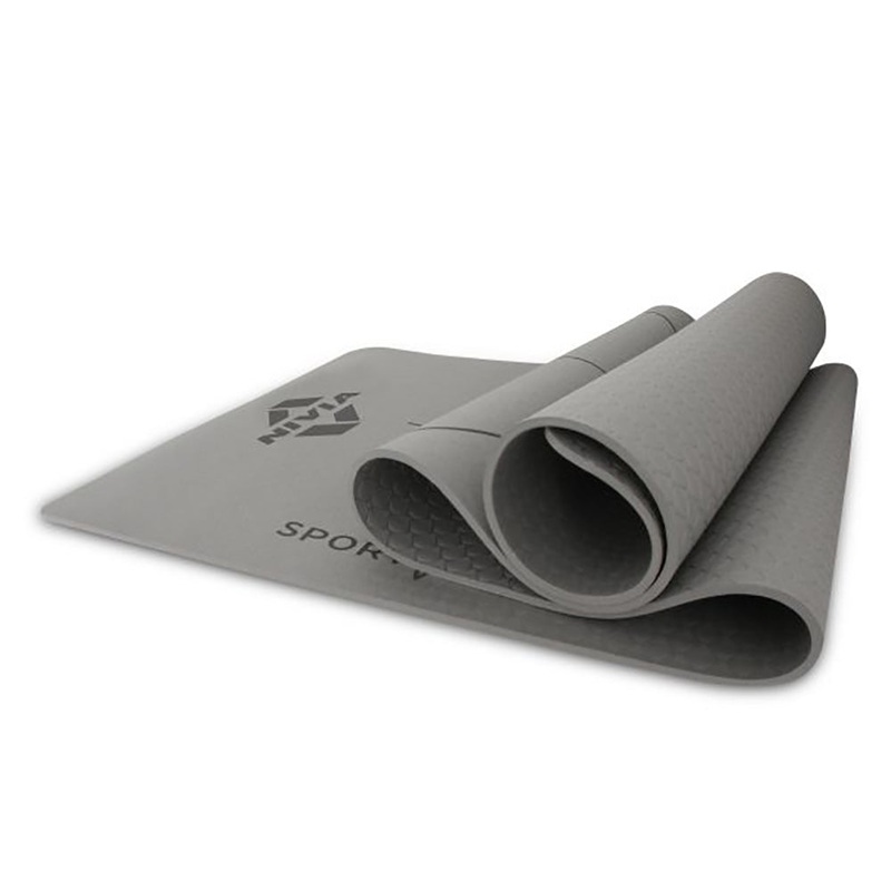 Nivia Yoga Mat TPE Nivia | Kibi Sports 6mm Grey