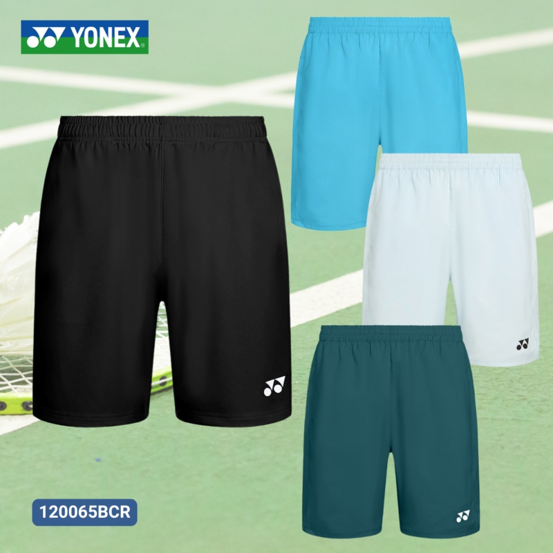 YONEX Men’s Sports Shorts 120065BCR Smoky Green (355) M