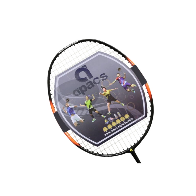 Apacs W-140g Badminton Training Racket (Strung) Black 4UG4