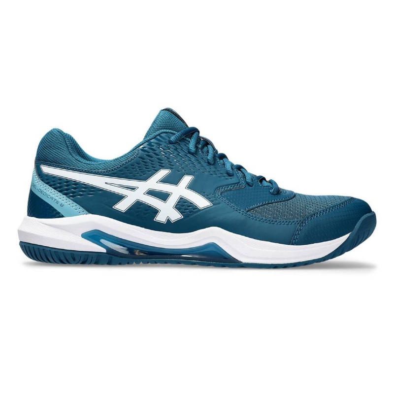 Asics Gel Dedicate 8 Men’s Tennis Shoe (Teal/White)