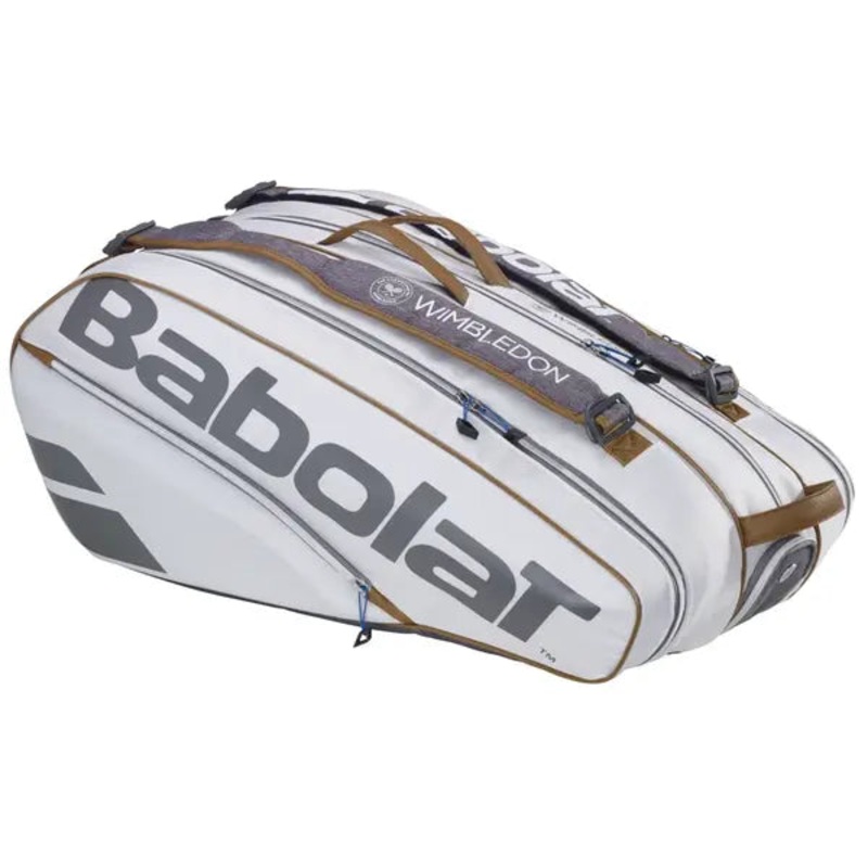 Babolat RH9 Pure Wimbledon Racket Bag – White White 9 Rackets
