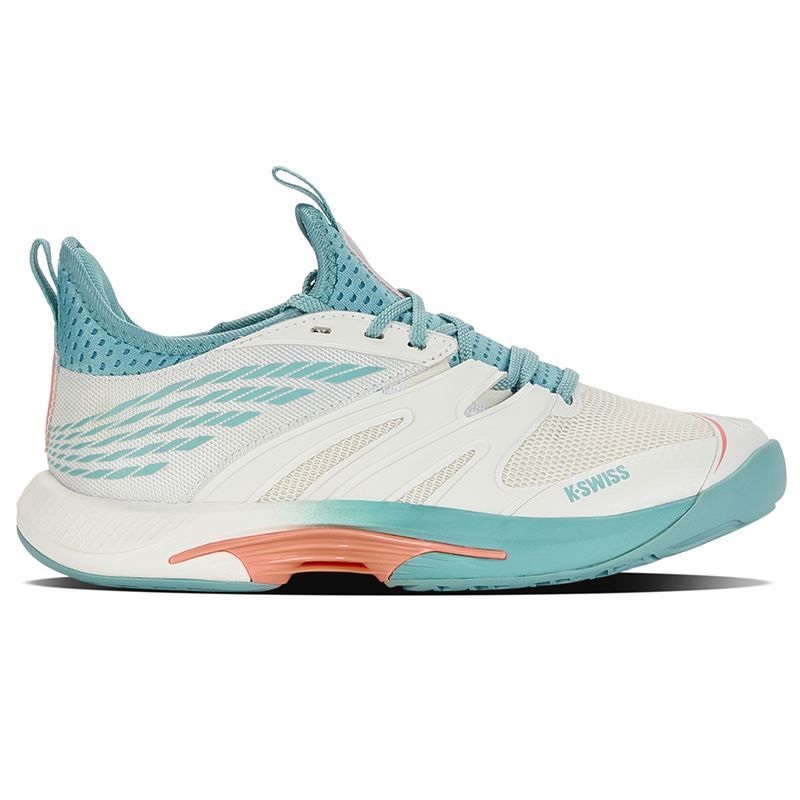 K-Swiss SpeedTrac Women’s Tennis Shoe (White/Blue)