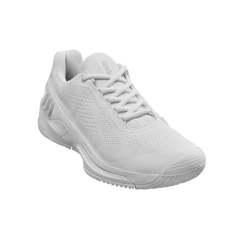 Wilson Rush Pro 4.0 Ladies’ Tennis Shoes [White/White/White]