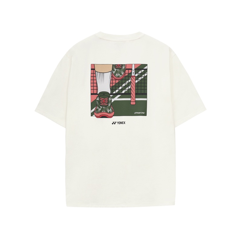 YONEX UNI T-SHIRTS 251TS044U (OVER FIT) IVORY 85 (XS)