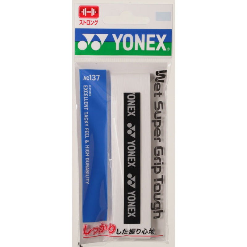 YONEX Wet Super Grip Tough AC137 White