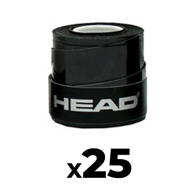 Overgrips Head Xtreme Soft Negro 25 Unidades