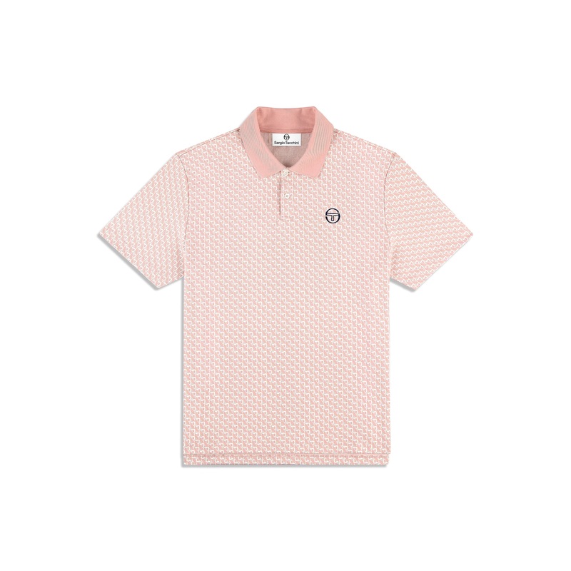 Sergio Tacchini Paolo Knit Polo – Pale Mauve