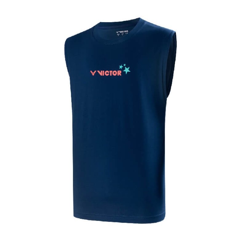 VICTOR Men’s Sleeveless Shirt T-40025 B Blue M