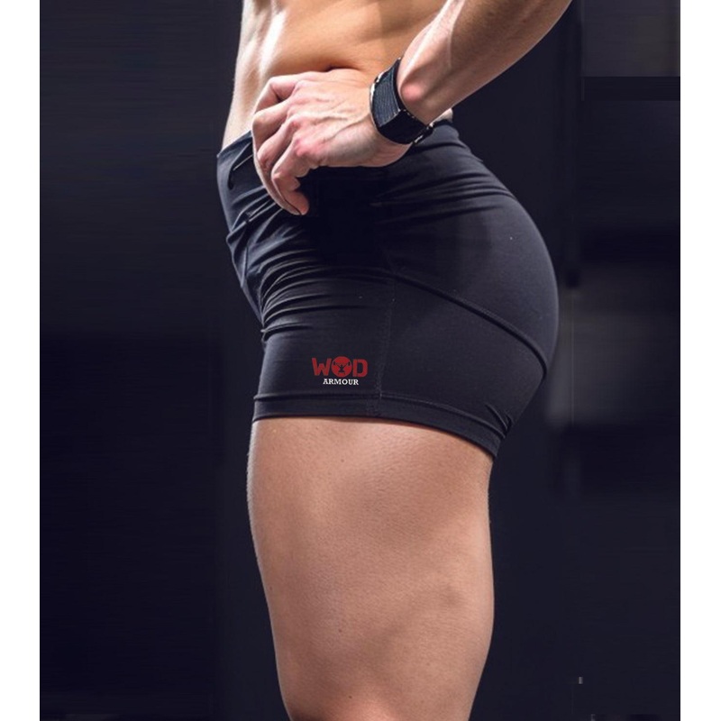 Women’s Compression shorts BlackWod Armour | Kibi Sports XS