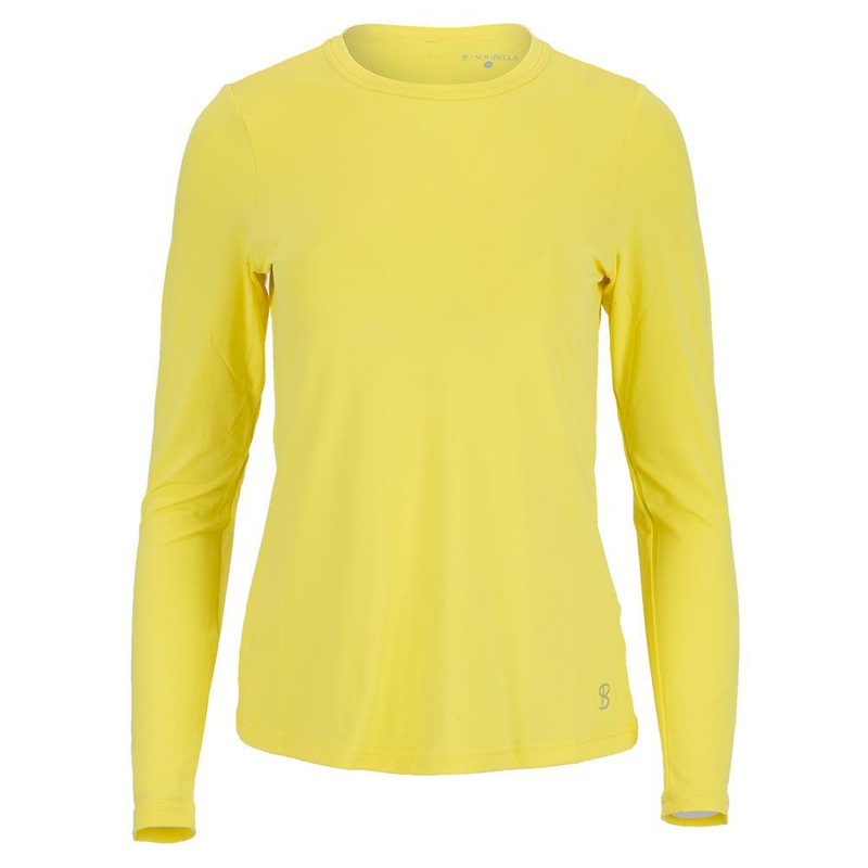 Women’s UV Long Sleeve Tennis Top Sunshine