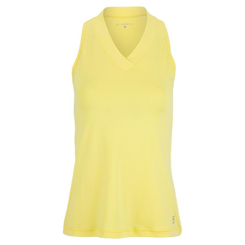 Women’s UV Racerback Tennis Tank Sunshine