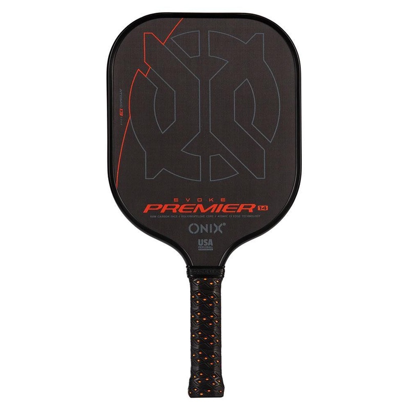 Evoke Premier Raw Carbon 14 Pickleball Paddle