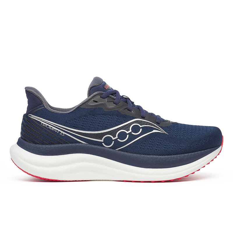 Saucony Men’s Triumph 23 Navy/Red-410 7.5 Medium
