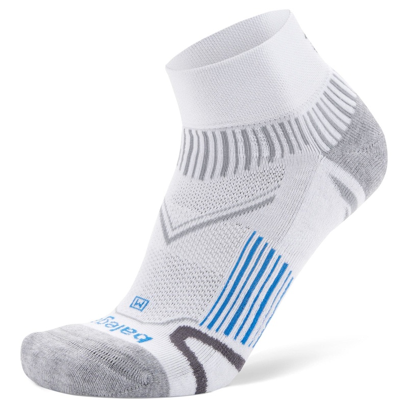 Balega Enduro V Tech Quarter White/Blue-0200 Small