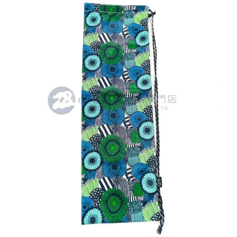 Handmade Water Resistant Racket Case (green round flower 210 green round flower 210