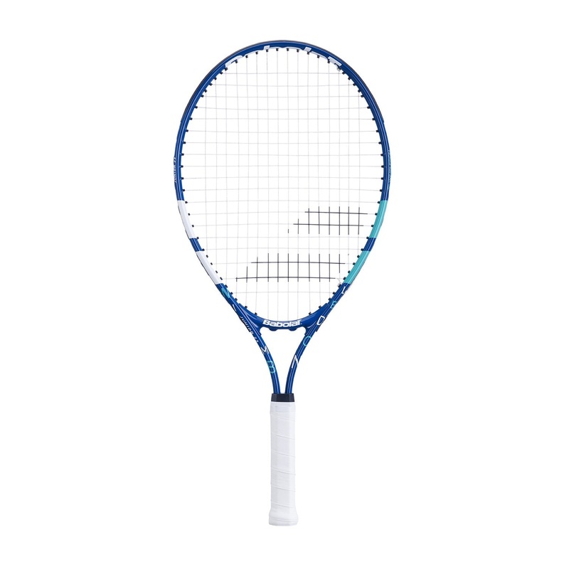 Babolat Junior 23 Wimbledon Tennis Racket – Strung – White