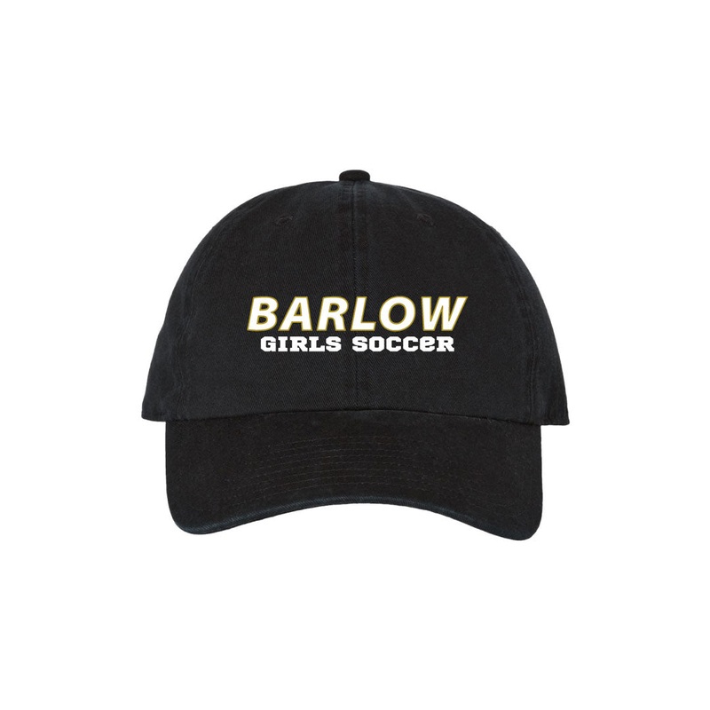Barlow Girls Soccer Hats Black