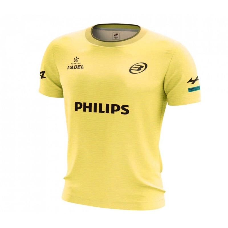 BULLPADEL MEIRA Amarilla Limon DI NENNO FW24 (Camiseta Oficial)