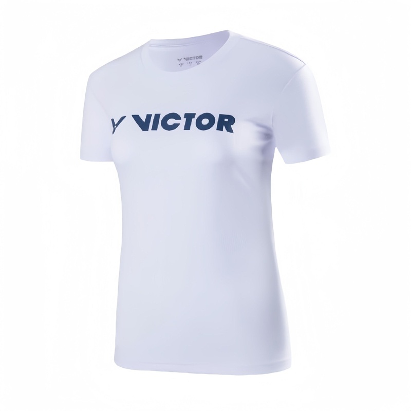 (CLEARANCE) VICTOR Women’s Sports T-Shirt T-41050 A White S