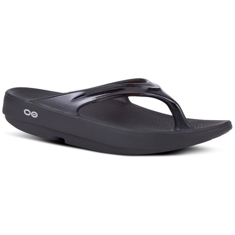 Oofos Womens Oolala Black 6