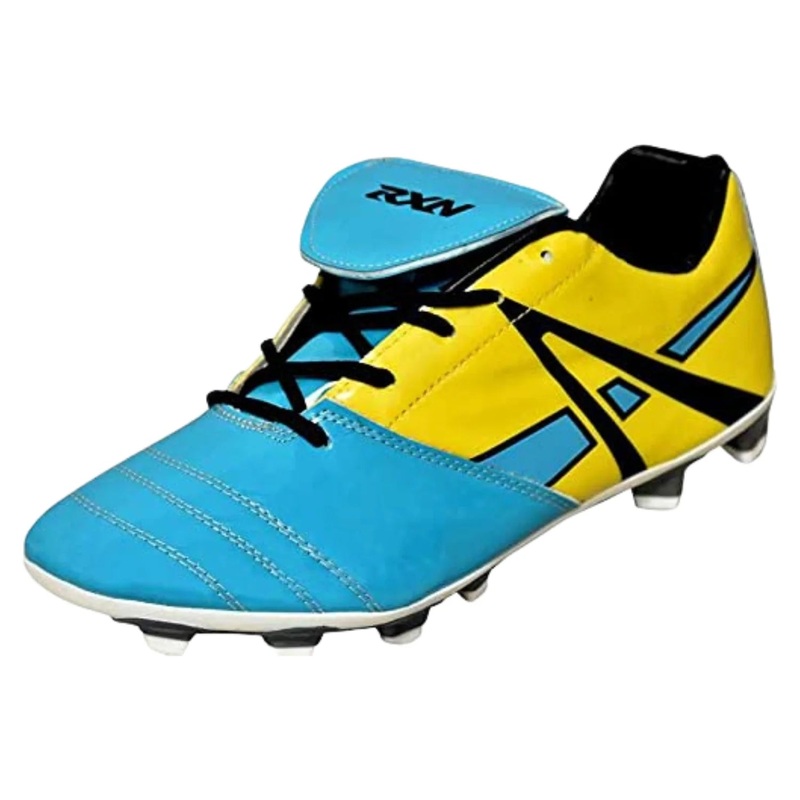 RXN Brace Football Studs for Mens | Kibi Sports Black/Green 2