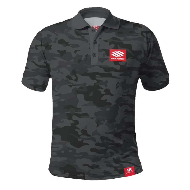 Selkirk Men’s Red Label Polo – Camo – Stretch-Wik Technology