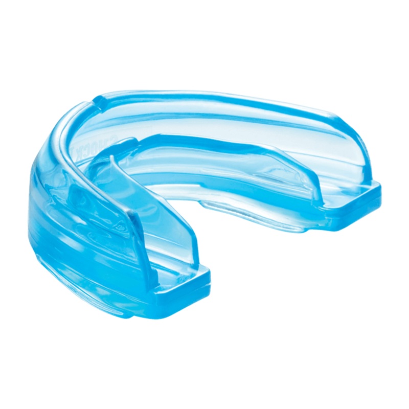 Shock Doctor Braces Mouthguard Blue Strapless Youth