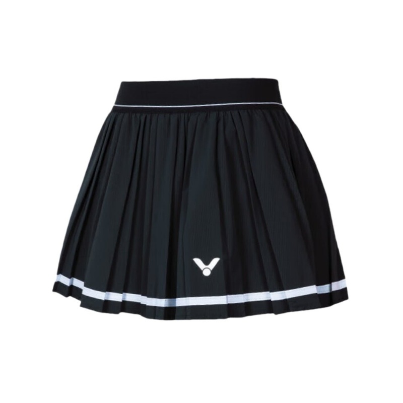VICTOR 2025 TOURNAMENT Series Women’s Skirts K-51300 C (Black) ASIA S (155CM/62A)