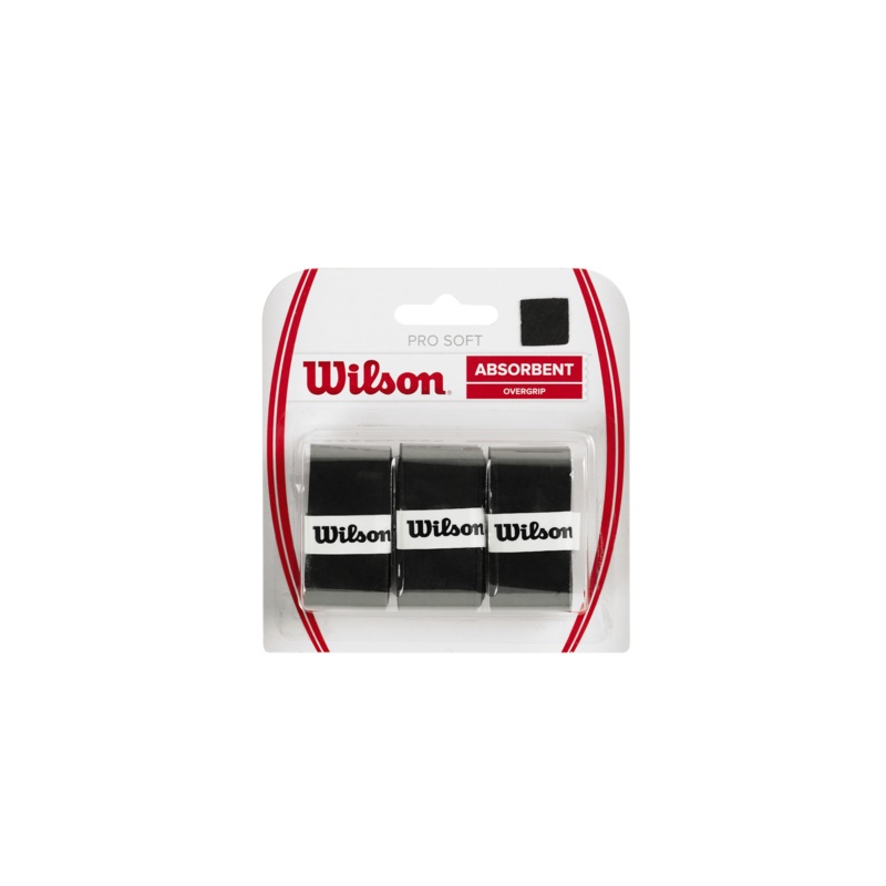 Wilson Pro Soft Overgrip WRZ4040BK BLACK OS