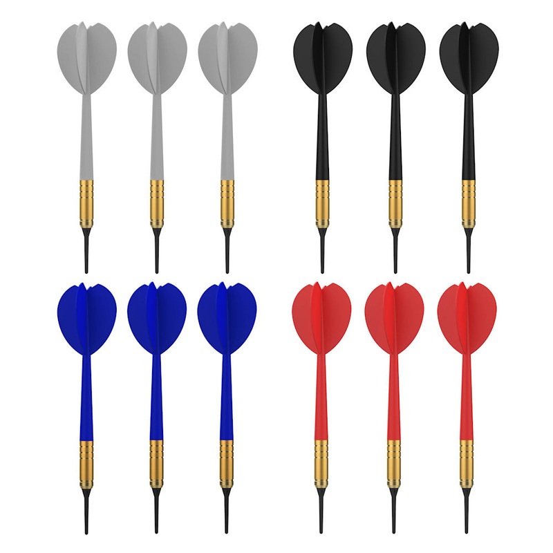 12 Pack Soft Tip Dart Set