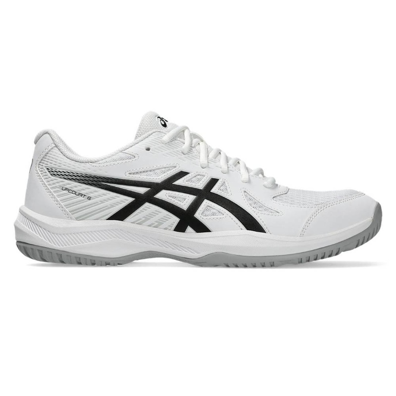 Asics Upcourt 6 Men’s Indoor Court Shoe (White/Black)