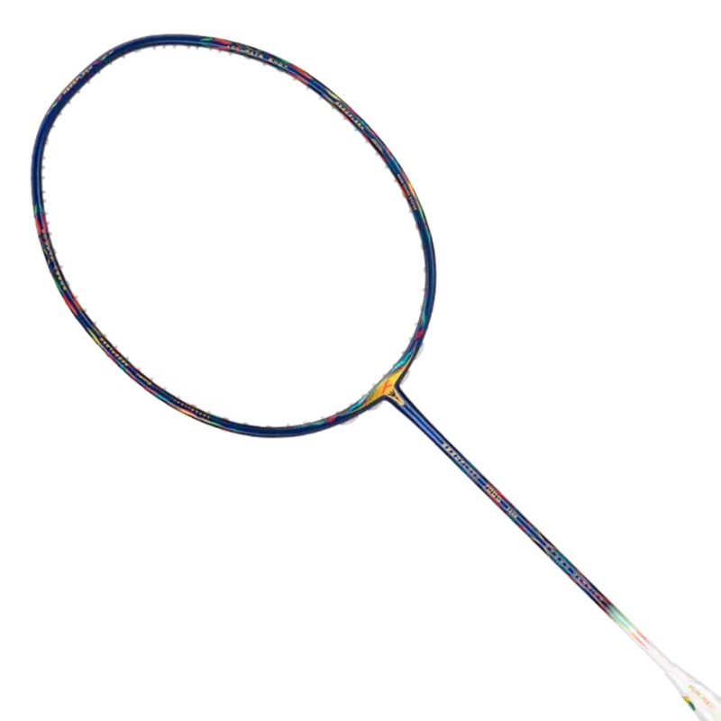 Hundred Aeroflash 7000 Zoom 5U Badminton Racket – Navy/White/Gold Navy/White/Gold 5U6