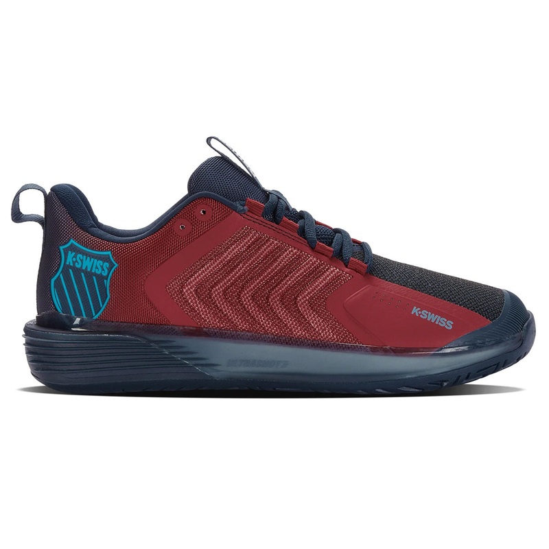 K-Swiss Ultrashot 3 Men’s Tennis Shoe (Red/Blue)