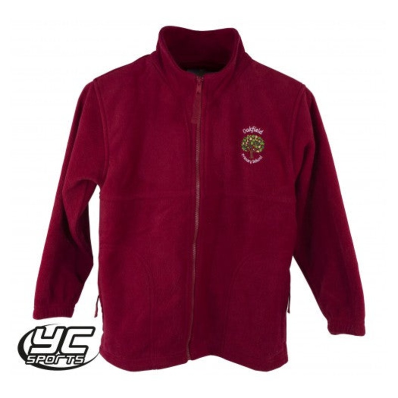 Oakfield Primary School Fleece 3/4 RED