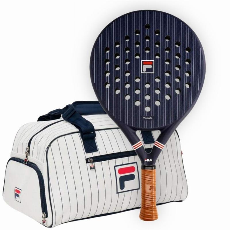 Pack Pala Fila The Agilis Azul y Paletero