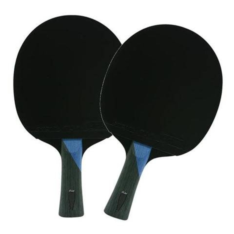 Xiom MUV 5.5S Twin Pack – Two Fast Spin Premade Shakehand Table Tennis Rackets